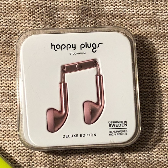 Happu Plugs Accessories - Earbuds Shinny Pink